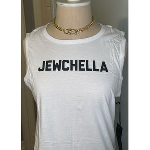 UnKosher Market Tank Top/Size Medium/Jewchella Graphic/NWT